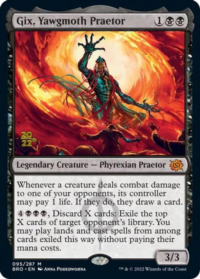 Gix, Yawgmoth Praetor card art