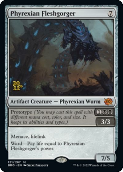 Phyrexian Fleshgorger card art