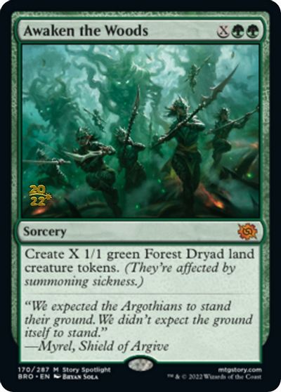 Awaken the Woods card art