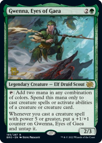 Gwenna, Eyes of Gaea card art