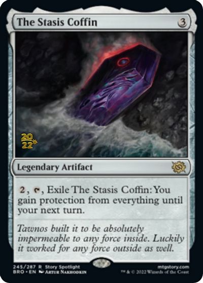 The Stasis Coffin card art