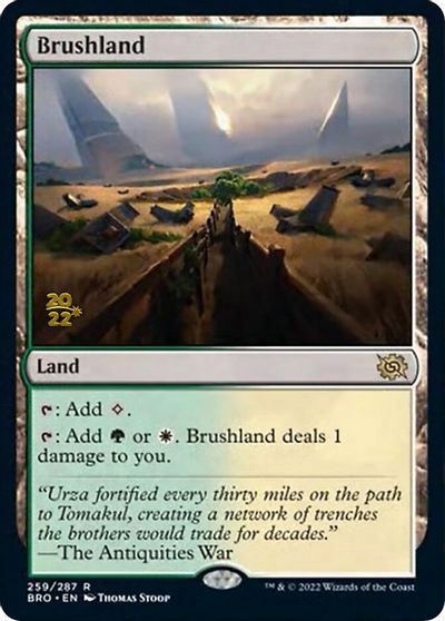 Brushland card art