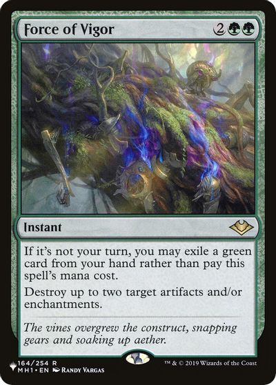 Force of Vigor card art