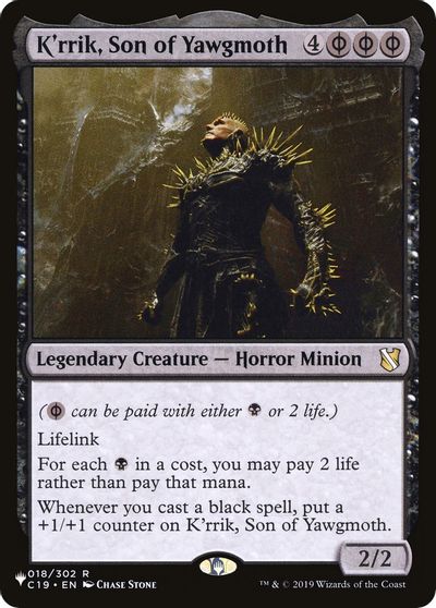 K'rrik, Son of Yawgmoth card art