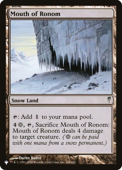Mouth of Ronom card art