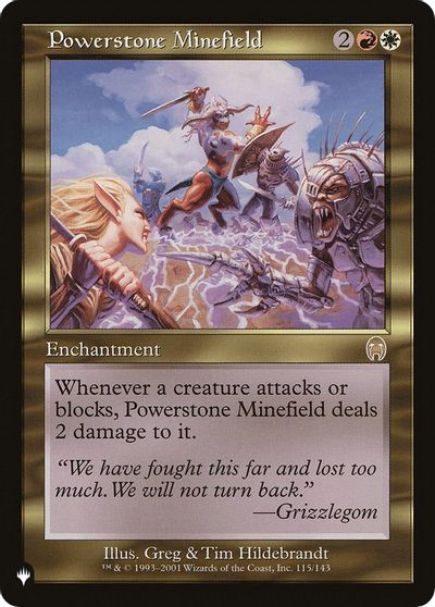 Powerstone Minefield card art