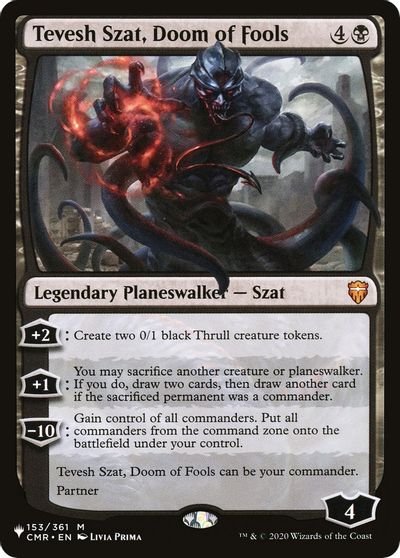 Tevesh Szat, Doom of Fools card art