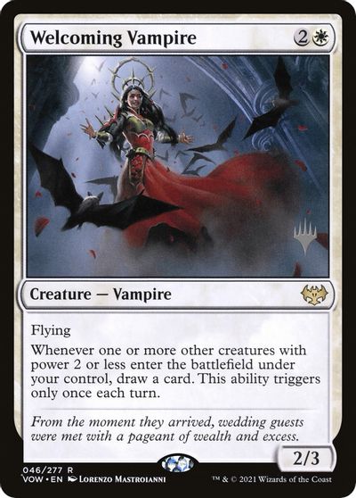 Welcoming Vampire card art