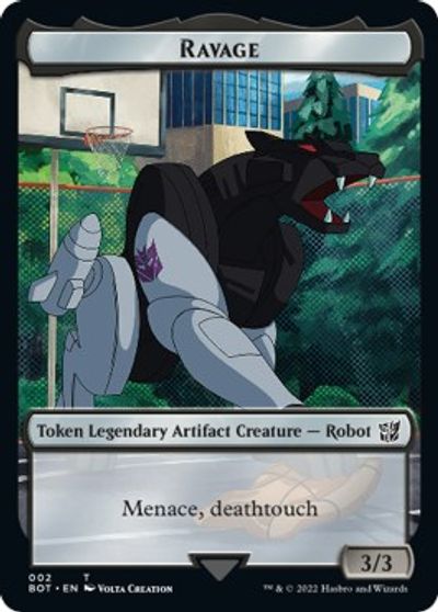 Ravage Token card art