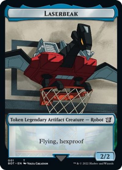 Laserbeak Token card art
