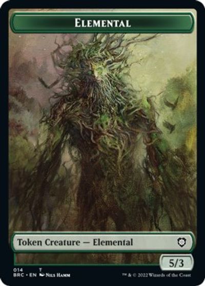 Elemental Token card art