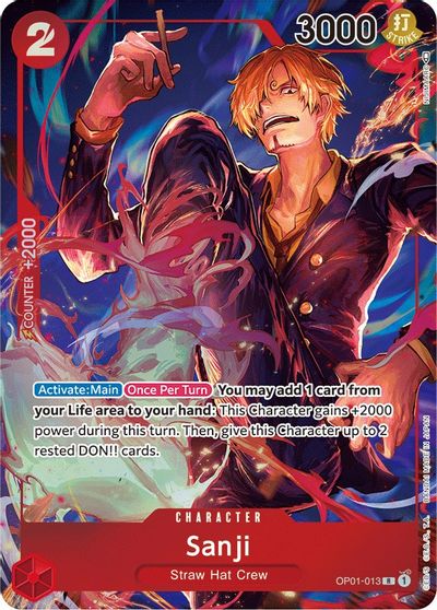 Sanji (Parallel) card art