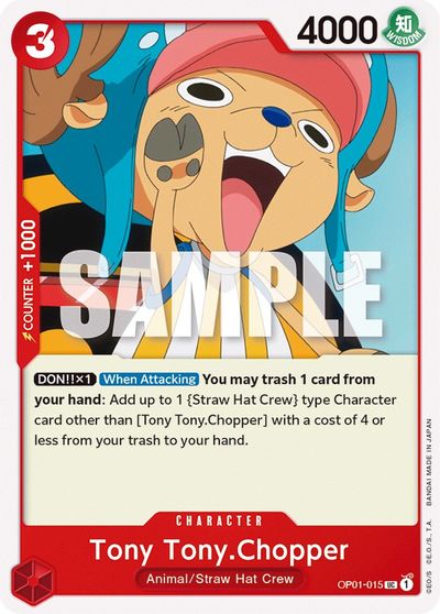 Tony Tony.Chopper card art