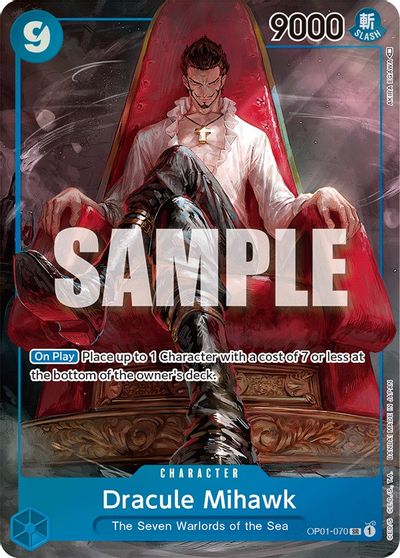 Dracule Mihawk (Parallel) card art