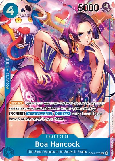 Boa Hancock (Parallel) card art
