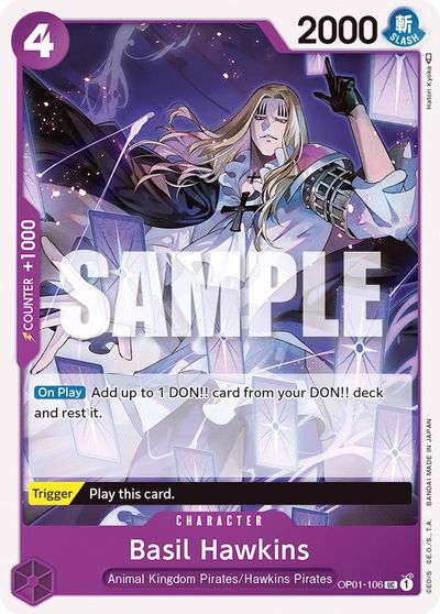 Basil Hawkins card art
