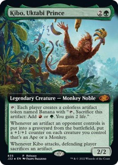 Kibo, Uktabi Prince (Extended Art) card art