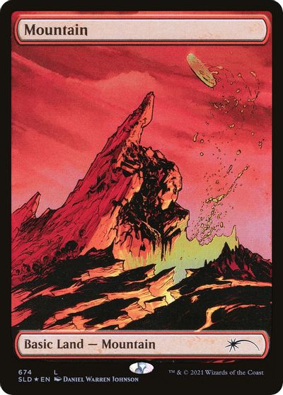 Mountain (674) card art