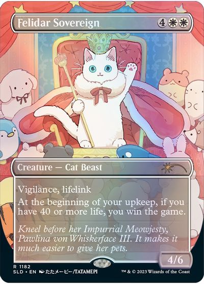 Felidar Sovereign (1182) card art