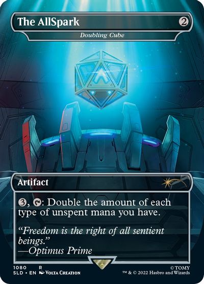 The AllSpark - Doubling Cube card art