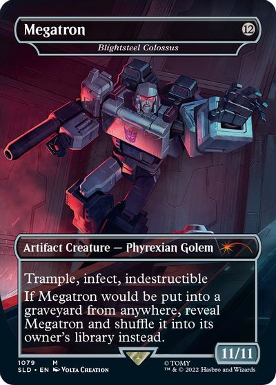 Megatron - Blightsteel Colossus card art