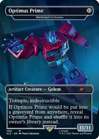Optimus Prime - Darksteel Colossus card art