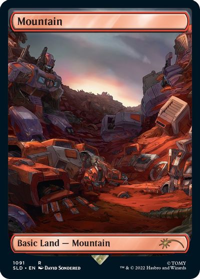 Mountain (1091) card art
