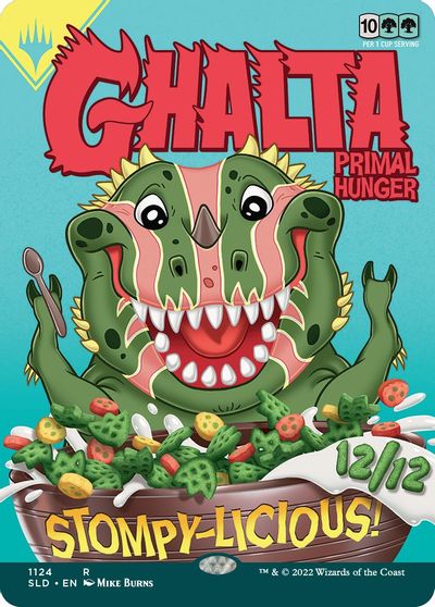 Ghalta, Primal Hunger card art