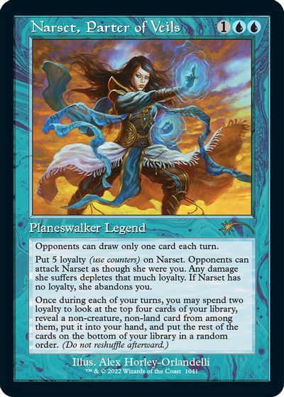 Narset, Parter of Veils (Retro Frame) card art