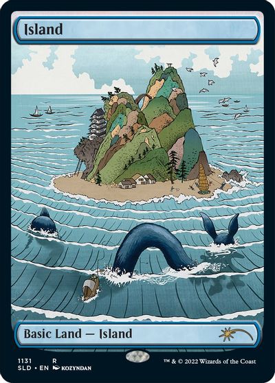 Island (1131) card art