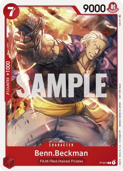 Benn.Beckman (One Piece Film Red) card art