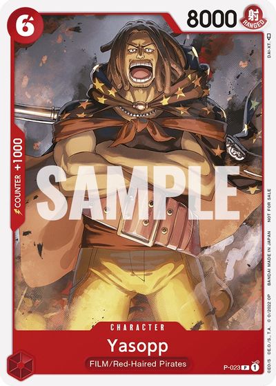 Yasopp (One Piece Film Red) card art