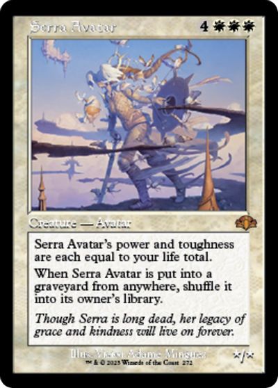 Serra Avatar (Retro Frame) card art