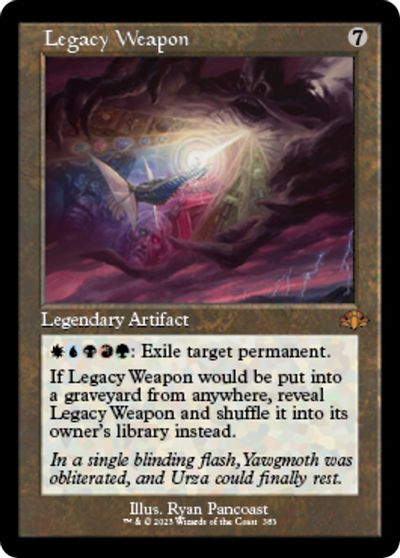 Legacy Weapon (Retro Frame) card art