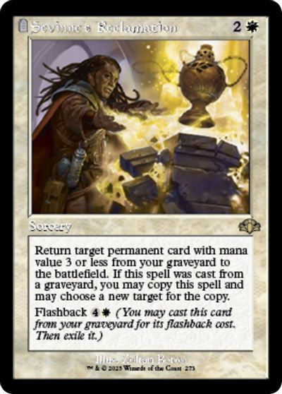 Sevinne's Reclamation (Retro Frame) card art