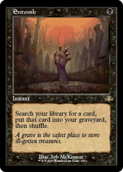 Entomb (Retro Frame) card art