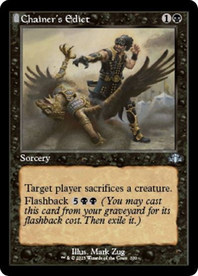 Chainer's Edict (Retro Frame) card art