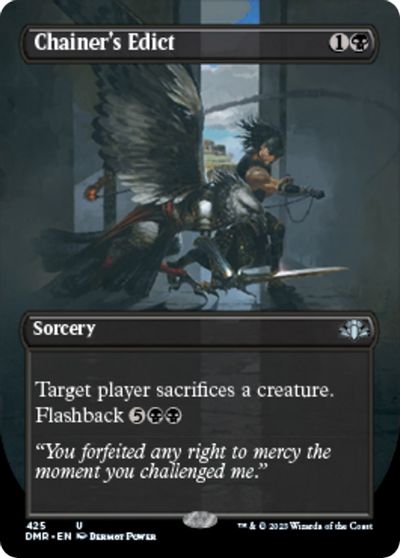 Chainer's Edict (Borderless) card art