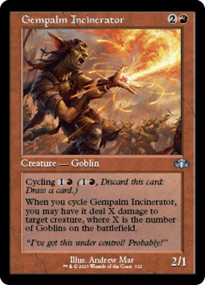 Gempalm Incinerator (Retro Frame) card art