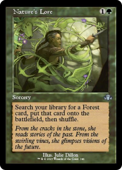 Nature's Lore (Retro Frame) card art