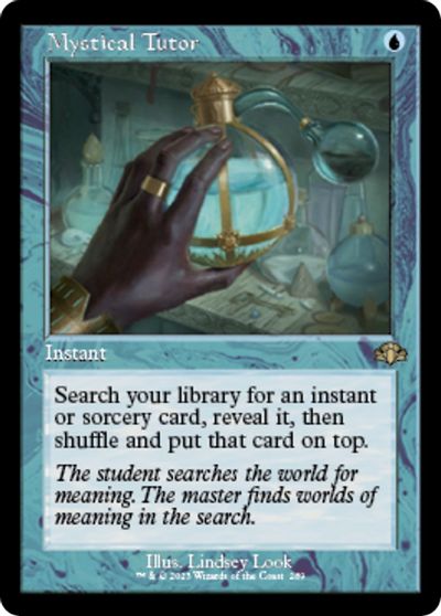 Mystical Tutor (Retro Frame) card art