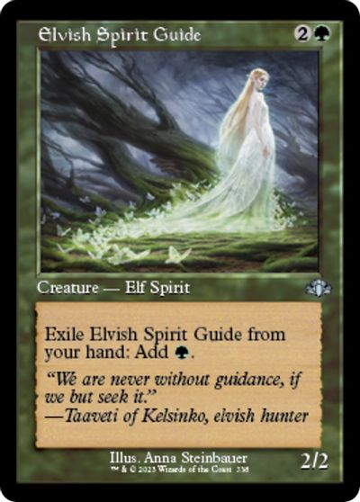 Elvish Spirit Guide (Retro Frame) card art