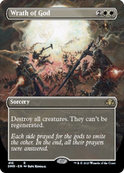 Wrath of God (Borderless) card art