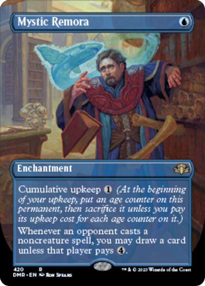 Mystic Remora (Borderless) card art