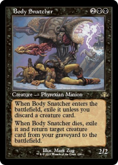 Body Snatcher (Retro Frame) card art