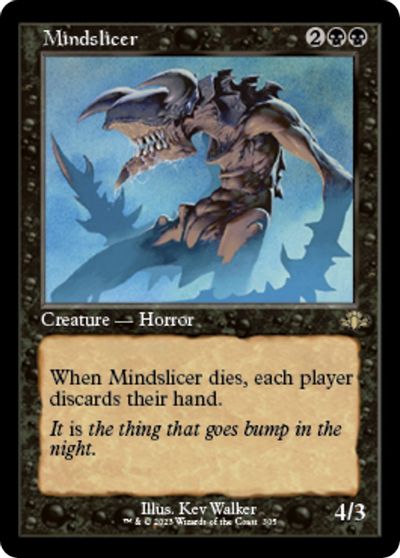 Mindslicer (Retro Frame) card art