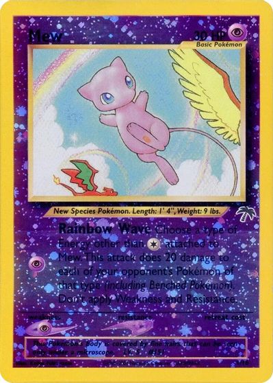 Mew card art