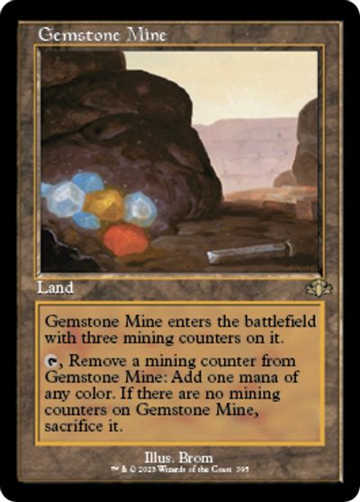 Gemstone Mine (Retro Frame) card art