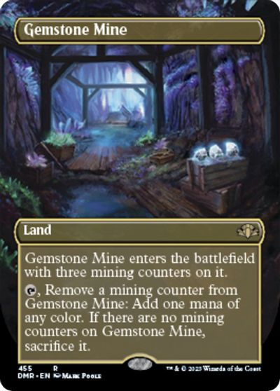Gemstone Mine (Borderless) card art