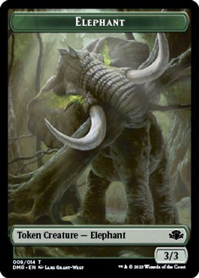 Elephant Token card art